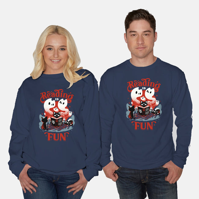 Occult Reading-unisex crew neck sweatshirt-Snouleaf