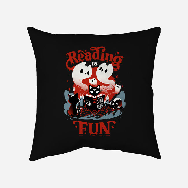 Occult Reading-none removable cover w insert throw pillow-Snouleaf