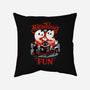 Occult Reading-none removable cover w insert throw pillow-Snouleaf