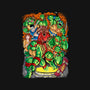 Pizza, Fights And Stories-none adjustable tote bag-Conjura Geek