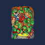 Pizza, Fights And Stories-none adjustable tote bag-Conjura Geek