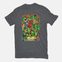 Pizza, Fights And Stories-unisex basic tee-Conjura Geek