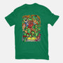 Pizza, Fights And Stories-unisex basic tee-Conjura Geek