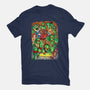 Pizza, Fights And Stories-youth basic tee-Conjura Geek