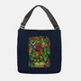 Pizza, Fights And Stories-none adjustable tote bag-Conjura Geek
