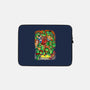 Pizza, Fights And Stories-none zippered laptop sleeve-Conjura Geek