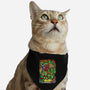 Pizza, Fights And Stories-cat adjustable pet collar-Conjura Geek