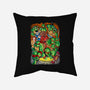 Pizza, Fights And Stories-none removable cover w insert throw pillow-Conjura Geek