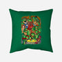 Pizza, Fights And Stories-none removable cover w insert throw pillow-Conjura Geek