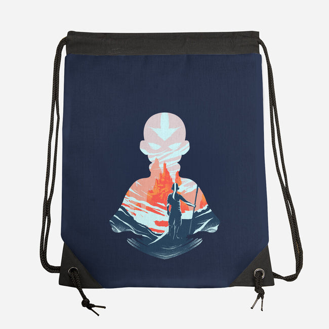 Air Journey-none drawstring bag-RamenBoy
