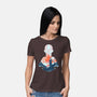 Air Journey-womens basic tee-RamenBoy