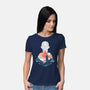 Air Journey-womens basic tee-RamenBoy