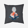 Air Journey-none removable cover w insert throw pillow-RamenBoy