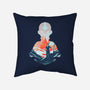 Air Journey-none removable cover w insert throw pillow-RamenBoy