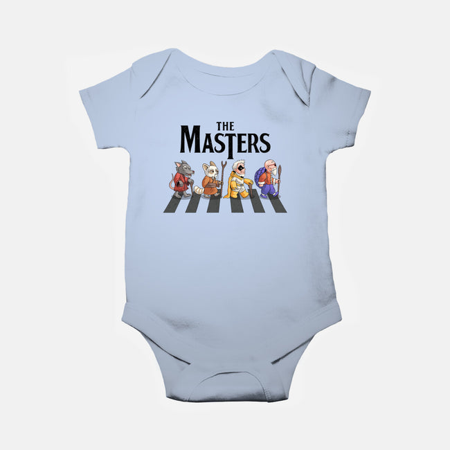 Anime Masters-baby basic onesie-Teenjoygeek