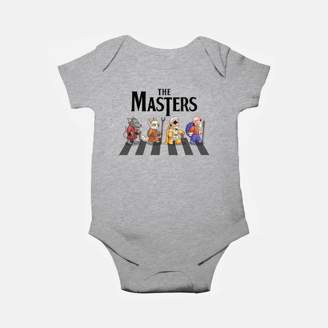 Anime Masters-baby basic onesie-Teenjoygeek