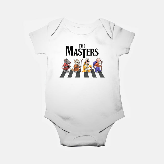 Anime Masters-baby basic onesie-Teenjoygeek