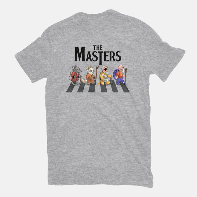 Anime Masters-womens basic tee-Teenjoygeek