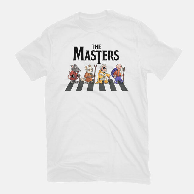 Anime Masters-womens basic tee-Teenjoygeek