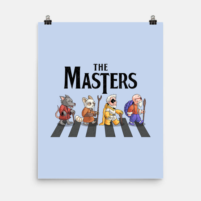 Anime Masters-none matte poster-Teenjoygeek