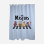 Anime Masters-none polyester shower curtain-Teenjoygeek