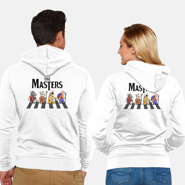 Anime Masters-unisex zip-up sweatshirt-Teenjoygeek