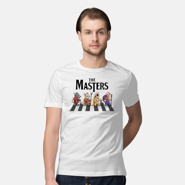 Anime Masters-mens premium tee-Teenjoygeek