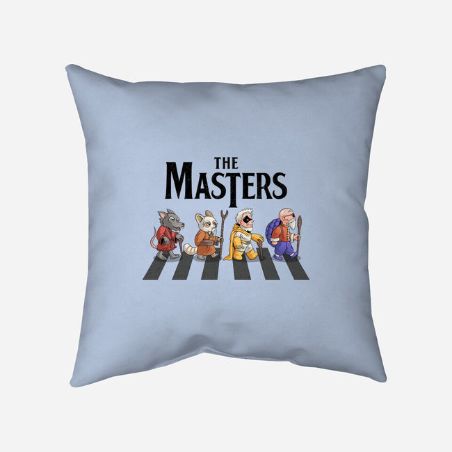 Anime Masters-none removable cover w insert throw pillow-Teenjoygeek