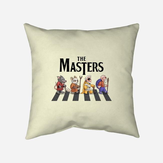 Anime Masters-none removable cover w insert throw pillow-Teenjoygeek