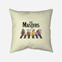 Anime Masters-none removable cover w insert throw pillow-Teenjoygeek