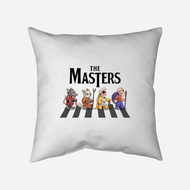 Anime Masters-none removable cover w insert throw pillow-Teenjoygeek