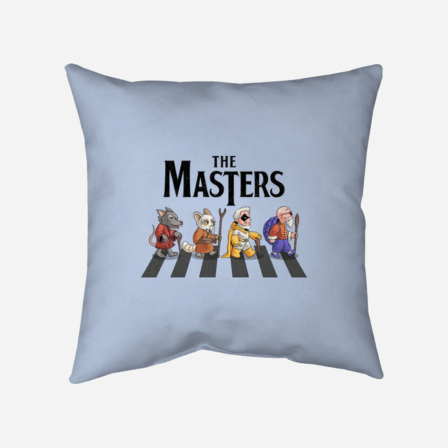 Anime Masters-none removable cover throw pillow-Teenjoygeek