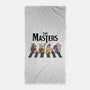 Anime Masters-none beach towel-Teenjoygeek