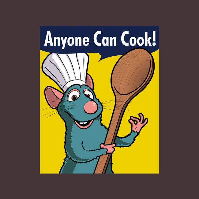 Anyone Can Cook-none removable cover throw pillow-jasesa