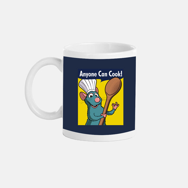 Anyone Can Cook-none mug drinkware-jasesa