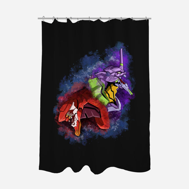 Battle Of Eva-none polyester shower curtain-nickzzarto