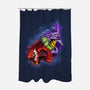 Battle Of Eva-none polyester shower curtain-nickzzarto