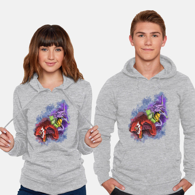 Battle Of Eva-unisex pullover sweatshirt-nickzzarto