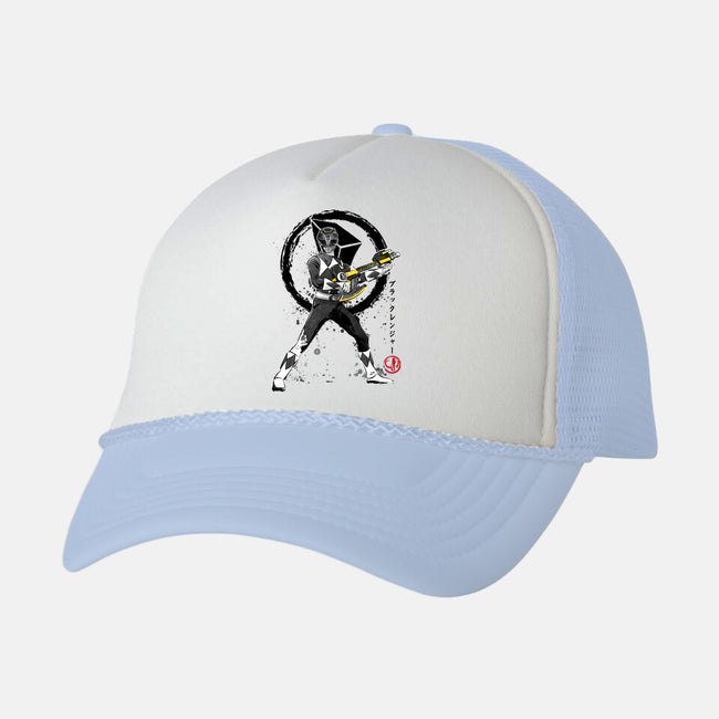 Black Ranger-unisex trucker hat-DrMonekers