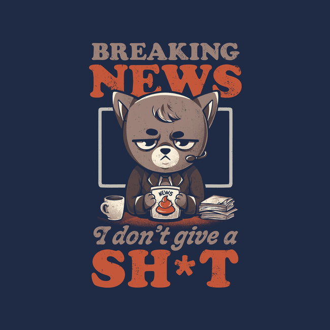 Breaking News Don't Care-none removable cover w insert throw pillow-eduely