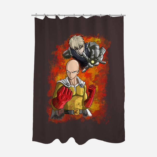 Brothers Of Justice-none polyester shower curtain-nickzzarto