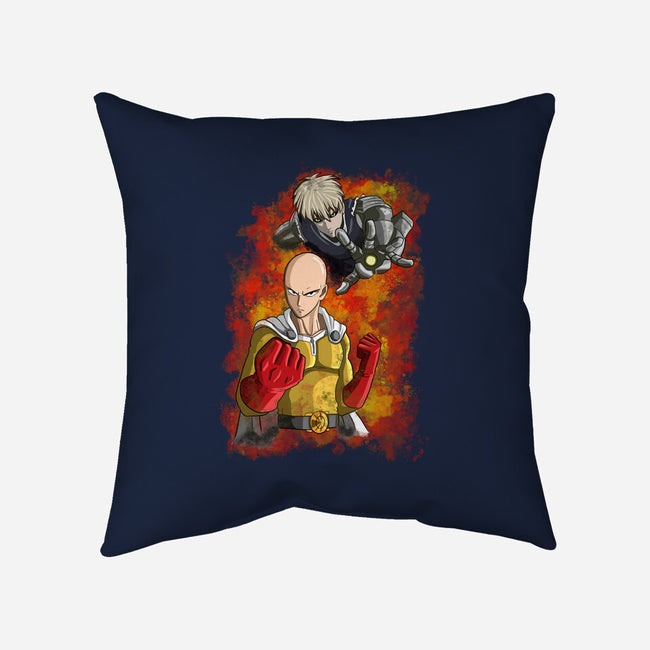Brothers Of Justice-none removable cover w insert throw pillow-nickzzarto
