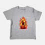 Burning Guitar-baby basic tee-spoilerinc