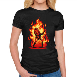 Burning Guitar