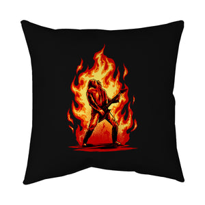 Burning Guitar