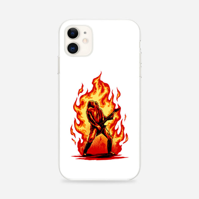 Burning Guitar-iphone snap phone case-spoilerinc
