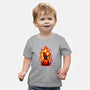 Burning Guitar-baby basic tee-spoilerinc