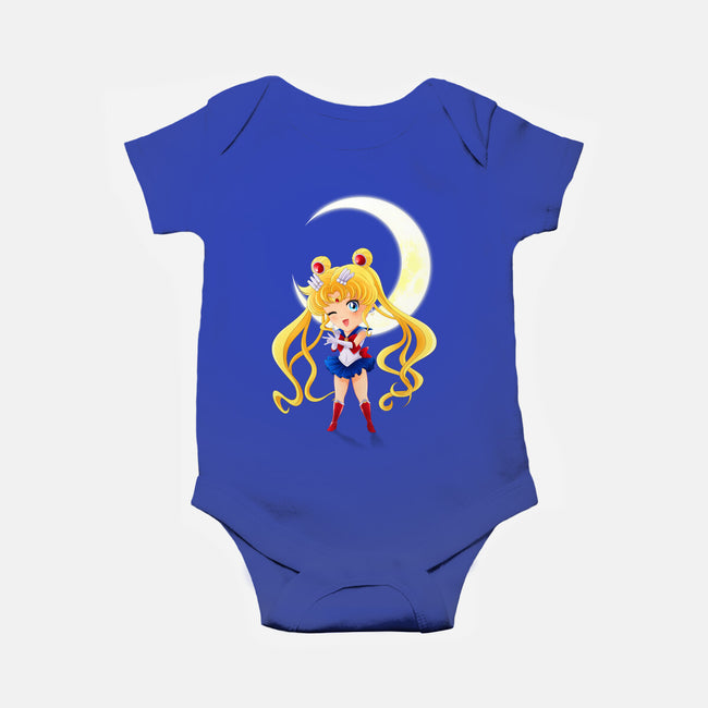 Chibi Moon-baby basic onesie-dinshoran