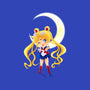 Chibi Moon-womens v-neck tee-dinshoran