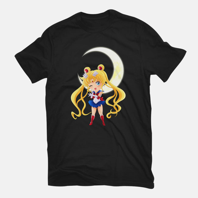 Chibi Moon-unisex basic tee-dinshoran